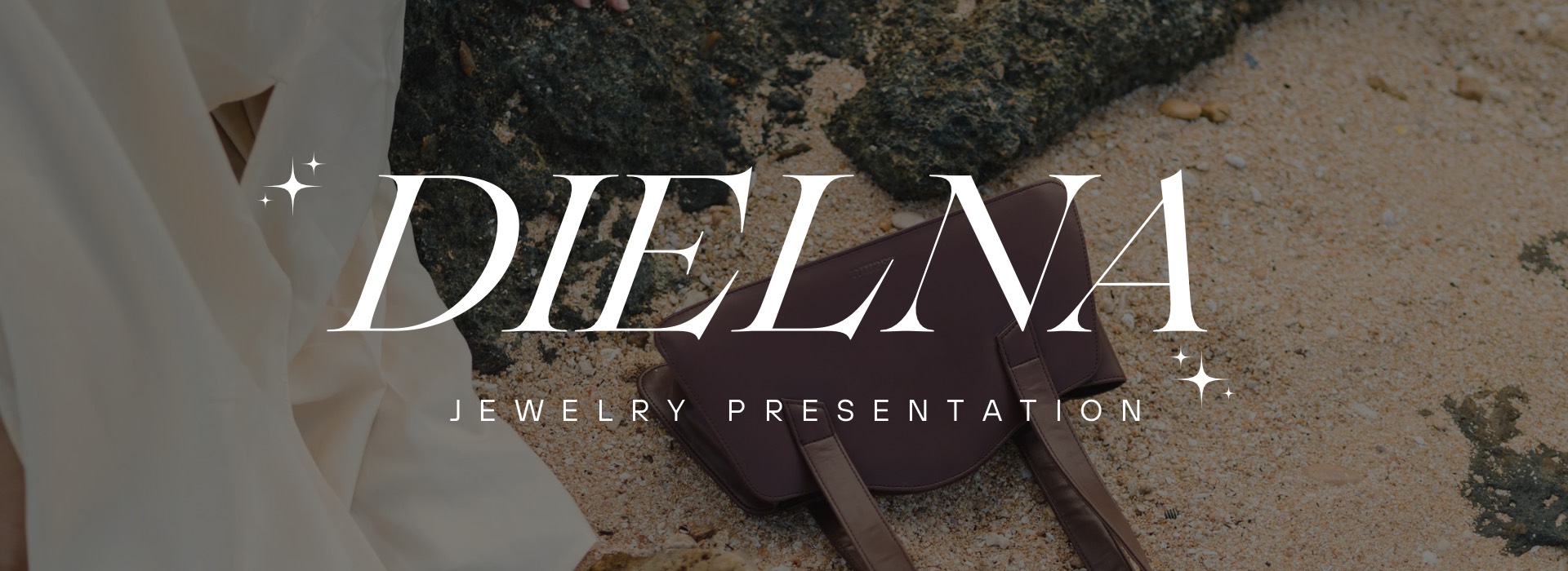 Beige and Brown Elegant Fashion Collection Presentation