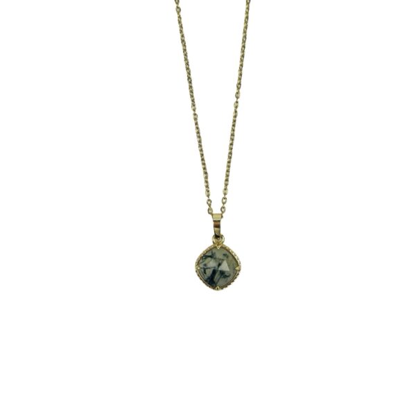 PREHNITE NECKLACE | KOLYE