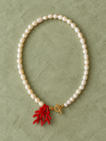 EVERA NECKLACE | İNCİ TAŞLI KOLYE