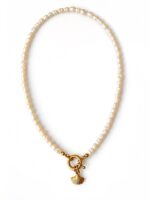 ORVELLA NECKLACE | İNCİ TAŞLI KOLYE