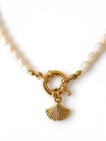 ORVELLA NECKLACE | İNCİ TAŞLI KOLYE - Görsel 2