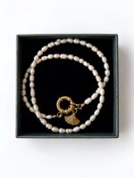 ORVELLA NECKLACE | İNCİ TAŞLI KOLYE - Görsel 3