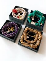 PEARL NECKLACE | İNCİ VE AKİK TAŞLI KOLYE - Görsel 3